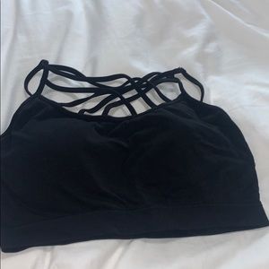 Black bralette